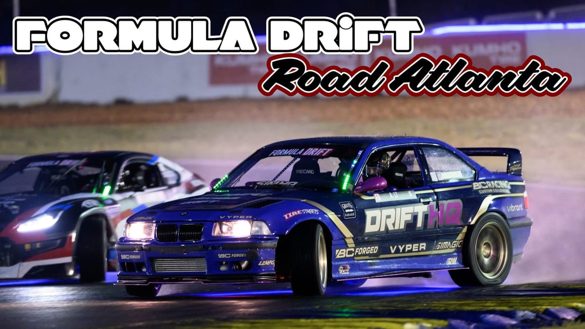 Rain Didn’t Dampen Hot-lanta: Formula Drift Round 2 at Road Atlanta